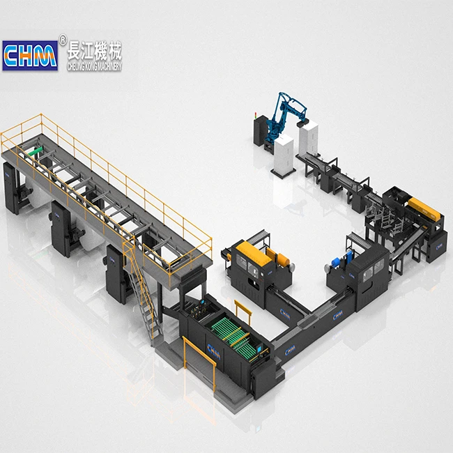 CHM A3 اور A4 کٹ سائز کی چادر بندی اور پیکیجنگ پروڈکشن لائن